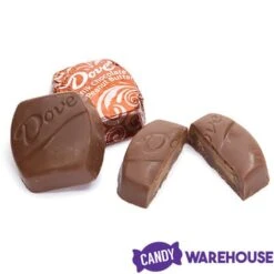 Dove Milk Chocolate Peanut Butter Squares: 28-Piece Bag -Candy Store dove milk chocolate peanut butter squares 28 piece bag candy warehouse 3