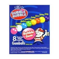 Dubble Bubble Assorted Colors 1/2-Inch Gumballs: 53-Ounce Bag -Candy Store dubble bubble assorted colors 12 inch gumballs 53 ounce bag candy warehouse 3 16b9f2a9 9a34 45ad 8a21 27fa1205316b