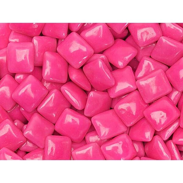 Dubble Bubble Chiclets Chewing Gum Tabs - Pink: 1.5LB Jar 3 Dubble Bubble Chiclets Chewing Gum Tabs - Pink: 1.5LB Jar