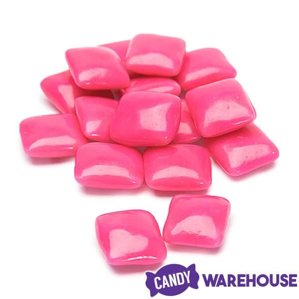 Dubble Bubble Chiclets Chewing Gum Tabs - Pink: 1.5LB Jar 6 Dubble Bubble Chiclets Chewing Gum Tabs - Pink: 1.5LB Jar - Image 4