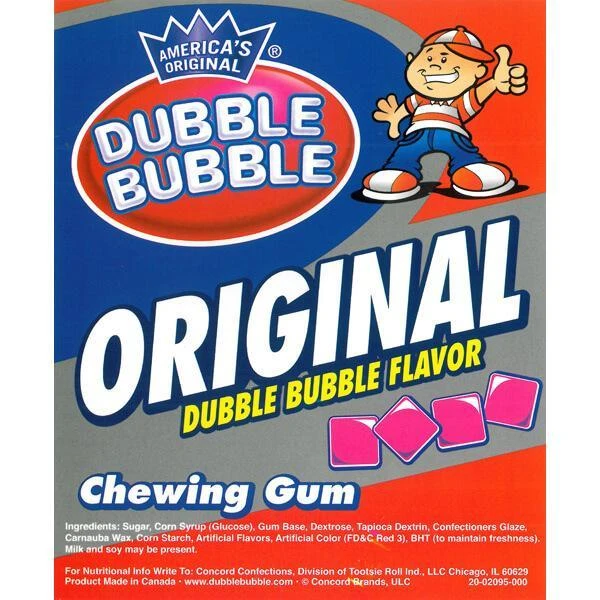 Dubble Bubble Chiclets Chewing Gum Tabs - Pink: 1.5LB Jar 8 Dubble Bubble Chiclets Chewing Gum Tabs - Pink: 1.5LB Jar - Image 6