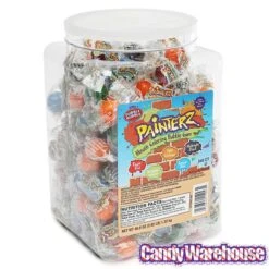 Dubble Bubble Painterz Mouth Coloring Bubble Gum: 240-Piece Tub -Candy Store dubble bubble painterz mouth coloring bubble gum 240 piece tub candy warehouse 3