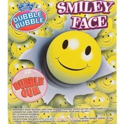Dubble Bubble Smiley Face 1-Inch Gumballs: 850-Piece Case -Candy Store dubble bubble smiley face 1 inch gumballs 850 piece case candy warehouse 5
