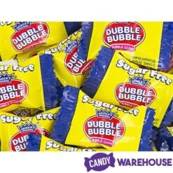 Dubble Bubble Sugar Free Gum Packets: 240-Piece Box 9 Dubble Bubble Sugar Free Gum Packets: 240-Piece Box -Candy Store dubble bubble sugar free gum packets 240 piece box candy warehouse 4