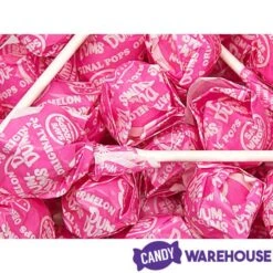 Dum Dums Hot Pink Party Pops - Watermelon: 75-Piece Bag -Candy Store dum dums hot pink party pops watermelon 75 piece bag candy warehouse 4
