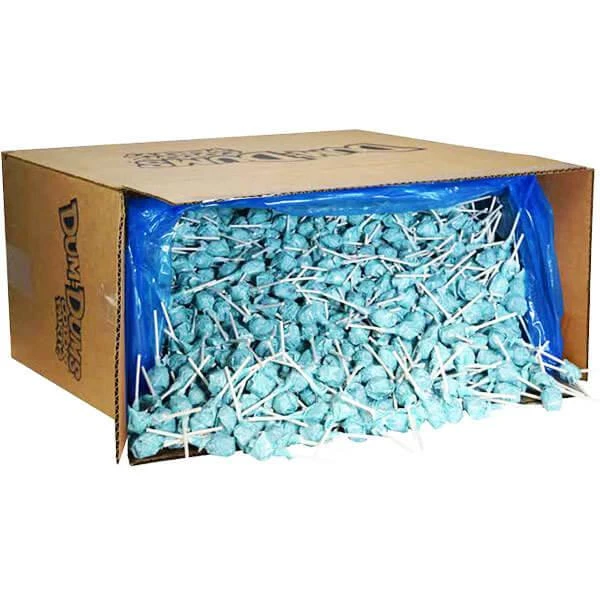 Dum Dums Light Blue Party Pops - Blu Raspberry: 5LB Bag 5 Dum Dums Light Blue Party Pops - Blu Raspberry: 5LB Bag - Image 3