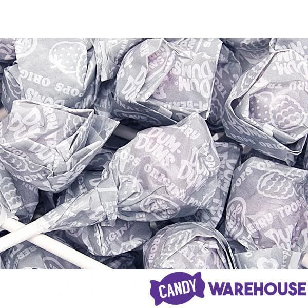 Dum Dums Silver Party Pops - Tropical Berry: 75-Piece Bag 6 Dum Dums Silver Party Pops - Tropical Berry: 75-Piece Bag - Image 4