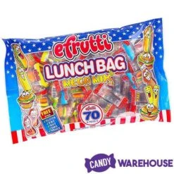 Efrutti Gummy Lunch Candy: 70-Piece Bag -Candy Store efrutti gummy lunch candy 70 piece bag candy warehouse 3