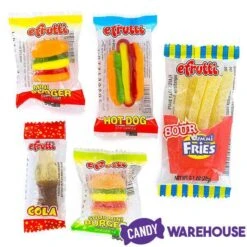 Efrutti Gummy Lunch Candy: 70-Piece Bag -Candy Store efrutti gummy lunch candy 70 piece bag candy warehouse 4