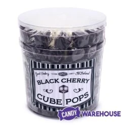 Espeez Cube Pop - Black Cherry: 100-Piece Tub -Candy Store espeez cube pop black cherry 100 piece tub candy warehouse 3