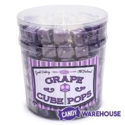 Espeez Cube Pop - Grape: 100-Piece Tub -Candy Store espeez cube pop grape 100 piece tub candy warehouse 3