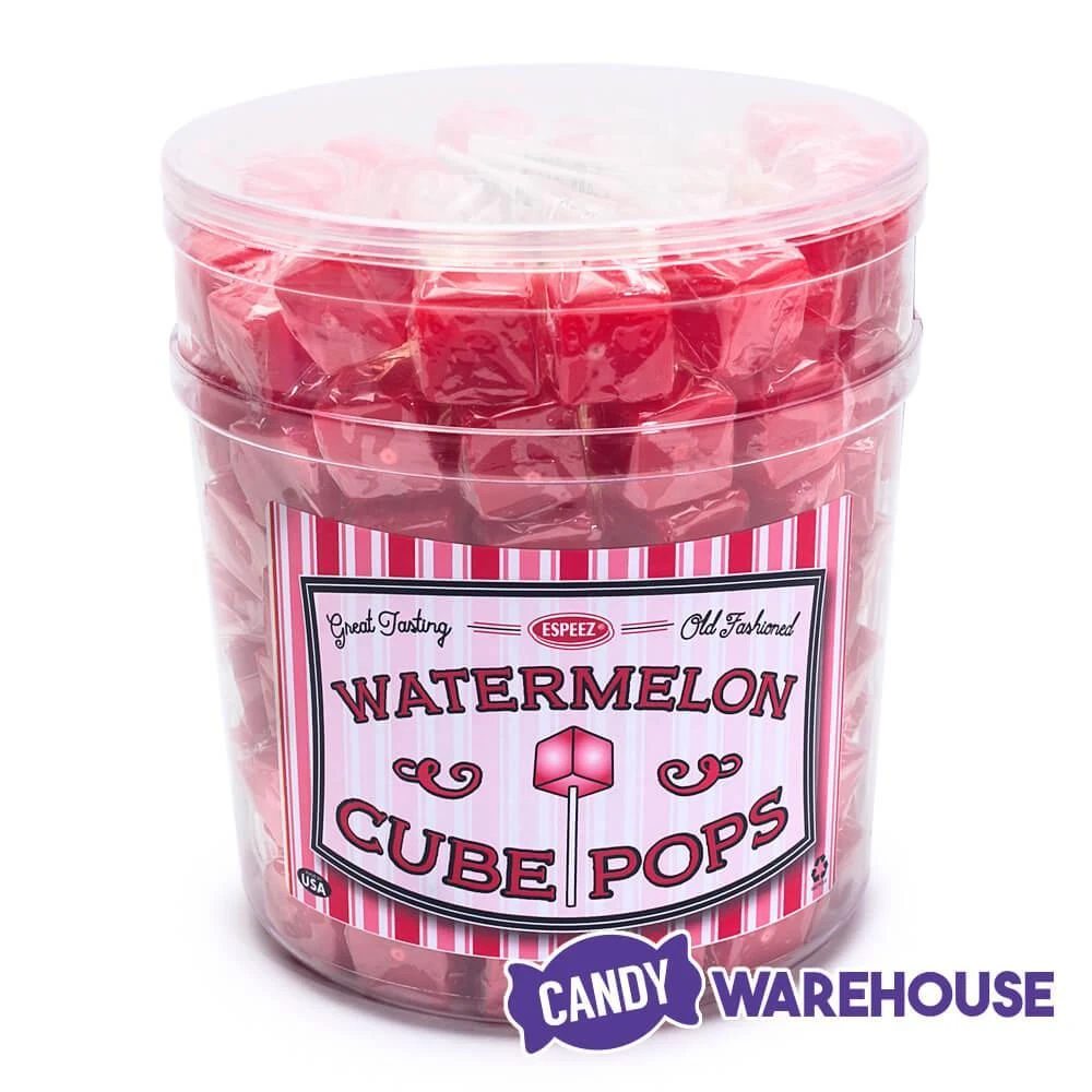 Espeez Cube Pop - Watermelon: 100-Piece Tub 5 Espeez Cube Pop - Watermelon: 100-Piece Tub - Image 3