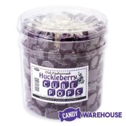 Espeez Cube Pops - Huckleberry: 100-Piece Tub -Candy Store espeez cube pops huckleberry 100 piece tub candy warehouse 3