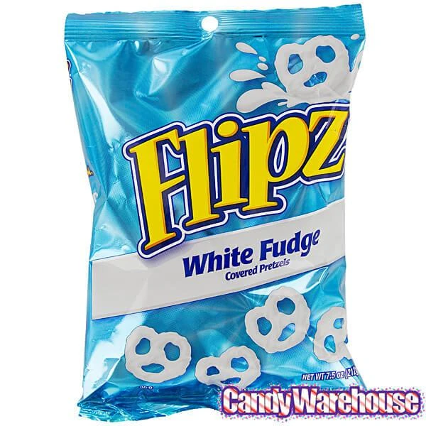 Flipz White Fudge Mini Pretzels: 7.5-Ounce Bag 6 Flipz White Fudge Mini Pretzels: 7.5-Ounce Bag - Image 4
