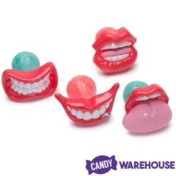 Flix Candy Emoji Lip Pops Candy Packs: 12-Piece Display -Candy Store flix candy emoji lip pops candy packs 12 piece display candy warehouse 3