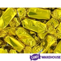 Foiled Caramel Candy - Gold: 180-Piece Bag -Candy Store foiled caramel candy gold 180 piece bag candy warehouse 5