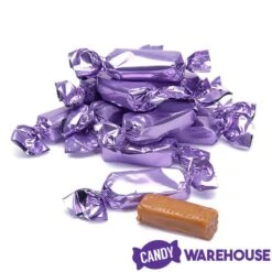 Foiled Caramel Candy - Lavender: 180-Piece Bag 9 Foiled Caramel Candy - Lavender: 180-Piece Bag -Candy Store foiled caramel candy lavender 180 piece bag candy warehouse 3