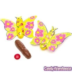 Foiled Chocolate Butterflies: 40-Piece Tub -Candy Store foiled chocolate butterflies 40 piece tub candy warehouse 3