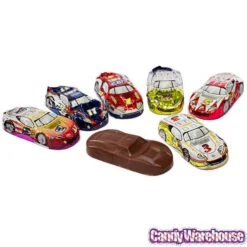 Foiled Milk Chocolate Race Cars: 36-Piece Display -Candy Store foiled milk chocolate race cars 36 piece display candy warehouse 5