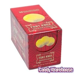 Fort Knox Gold Foiled Milk Chocolate US Dollar Medallions: 30-Piece Box -Candy Store fort knox gold foiled milk chocolate us dollar medallions 30 piece box candy warehouse 9