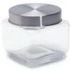 Glass Square Candy Jar With Lid - Small