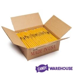 Gold Butterscotch Cream Soda Hard Candy Sticks: 100-Piece Box -Candy Store gold butterscotch cream soda hard candy sticks 100 piece box candy warehouse 3 4d8c5e12 127b 46ff 91a5 13bdb07791a8