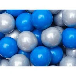 Gumballs Color Combo - Blue And Silver: 4LB Box