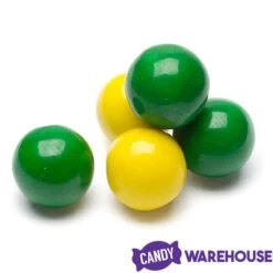 Gumballs Color Combo - Green And Yellow: 4LB Box 8 Gumballs Color Combo - Green And Yellow: 4LB Box -Candy Store gumballs color combo green and yellow 4lb box candy warehouse 3