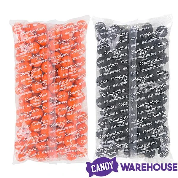 Gumballs Color Combo - Orange And Black: 4LB Box 4 Gumballs Color Combo - Orange And Black: 4LB Box - Image 2
