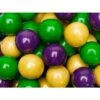 Gumballs Color Combo - Purple, Green And Gold: 6LB Box -Candy Store gumballs color combo purple green and gold 6lb box candy warehouse 1