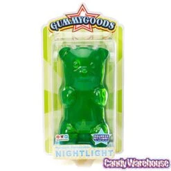 Gummy Bear Night Light - Green -Candy Store gummy bear night light green candy warehouse 5