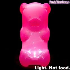 Gummy Bear Night Light - Pink -Candy Store gummy bear night light pink candy warehouse 4