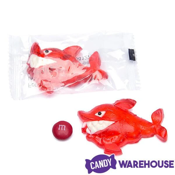 Gummy Sharks With Teeth: 38-Piece Bag 5 Gummy Sharks With Teeth: 38-Piece Bag - Image 3