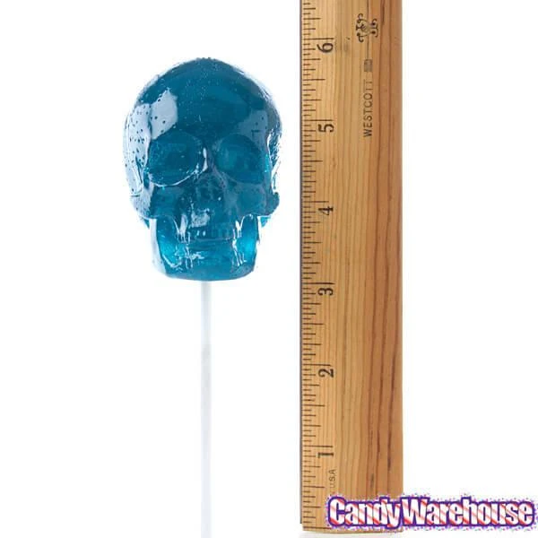 Gummy Skulls On A Stick Assortment: 4-Piece Box 10 Gummy Skulls On A Stick Assortment: 4-Piece Box - Image 8