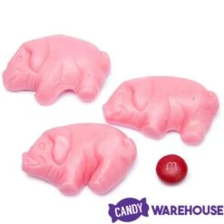 Gustaf's Pink Gummy Pigs: 1KG Bag 9 Gustaf's Pink Gummy Pigs: 1KG Bag -Candy Store gustaf s pink gummy pigs 1kg bag candy warehouse 2