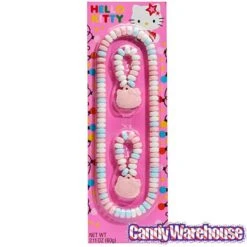 Hello Kitty Candy Jewelry Packs: 24-Piece Display -Candy Store hello kitty candy jewelry packs 24 piece display candy warehouse 3