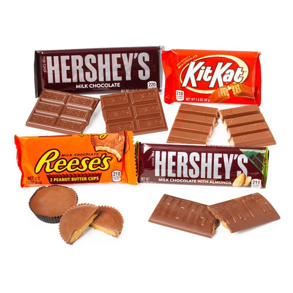 Hershey's Candy Bars: 30-Piece Variety Pack 3 Hershey's Candy Bars: 30-Piece Variety Pack