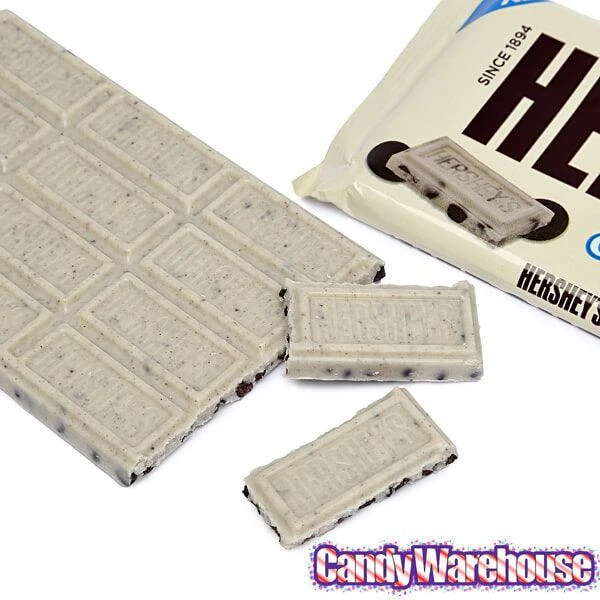 Hershey's Cookies N Creme 4-Ounce Jumbo Candy Bars: 12-Piece Box 4 Hershey's Cookies N Creme 4-Ounce Jumbo Candy Bars: 12-Piece Box - Image 2