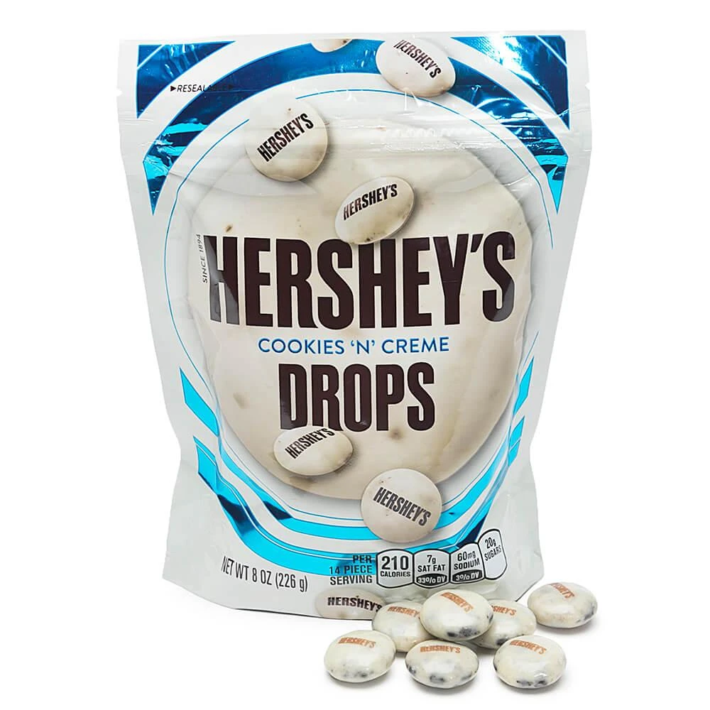 Hershey's Cookies 'n' Creme Drops Candy: 7.6-Ounce Bag 3 Hershey's Cookies 'n' Creme Drops Candy: 7.6-Ounce Bag