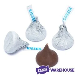 Hershey's Kisses White Foiled Milk Chocolate Candy: 400-Piece Bag -Candy Store hershey s kisses white foiled milk chocolate candy 400 piece bag candy warehouse 4