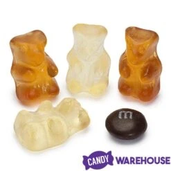Irish Cream Gummy Bears Candy: 3KG Bag -Candy Store irish cream gummy bears candy 3kg bag candy warehouse 3