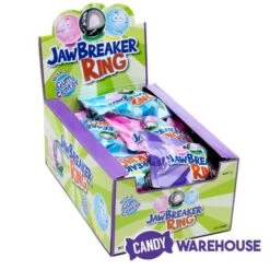 Jawbreaker Candy Rings: 18-Piece Display 8 Jawbreaker Candy Rings: 18-Piece Display -Candy Store jawbreaker candy rings 18 piece display candy warehouse 3