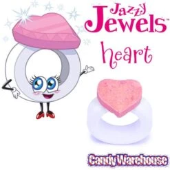Jazzy Jewels Candy Rings: 30-Piece Bag -Candy Store jazzy jewels candy rings 30 piece bag candy warehouse 6