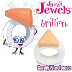 Jazzy Jewels Candy Rings: 30-Piece Jar -Candy Store jazzy jewels candy rings 30 piece jar candy warehouse 5 61719c18 6abf 46c1 b8b1 fa2ee906c32f