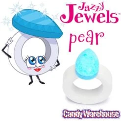 Jazzy Jewels Candy Rings: 30-Piece Jar -Candy Store jazzy jewels candy rings 30 piece jar candy warehouse 7 c64ac162 9f42 4cf3 99bc 22c7a5f27993