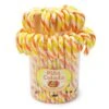 Jelly Belly Candy Canes - Pina Colada: 80-Piece Bucket -Candy Store jelly belly candy canes pina colada 80 piece bucket candy warehouse 1