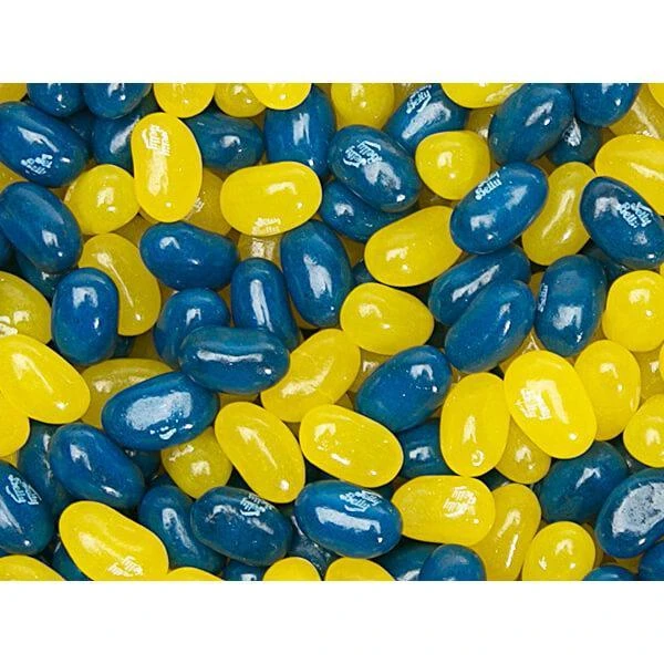 Jelly Belly Color Combo - Blue And Yellow Blend: 4LB Box 3 Jelly Belly Color Combo - Blue And Yellow Blend: 4LB Box