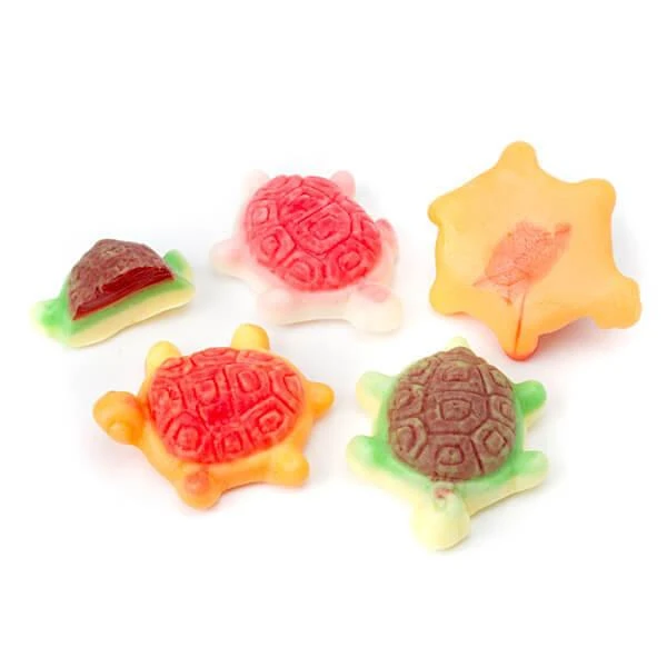 Jelly Filled Gummy Turtles Candy: 1KG Bag 2 Jelly Filled Gummy Turtles Candy: 1KG Bag