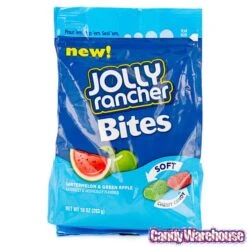 Jolly Rancher Bites - Watermelon And Green Apple: 8-Ounce Bag -Candy Store jolly rancher bites watermelon and green apple 8 ounce bag candy warehouse 5