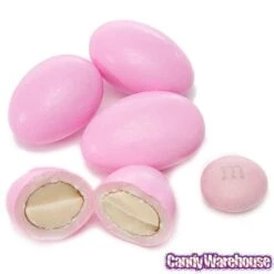 Jordan Almonds - Pastel Pink: 5LB Bag -Candy Store jordan almonds pastel pink 5lb bag candy warehouse 4